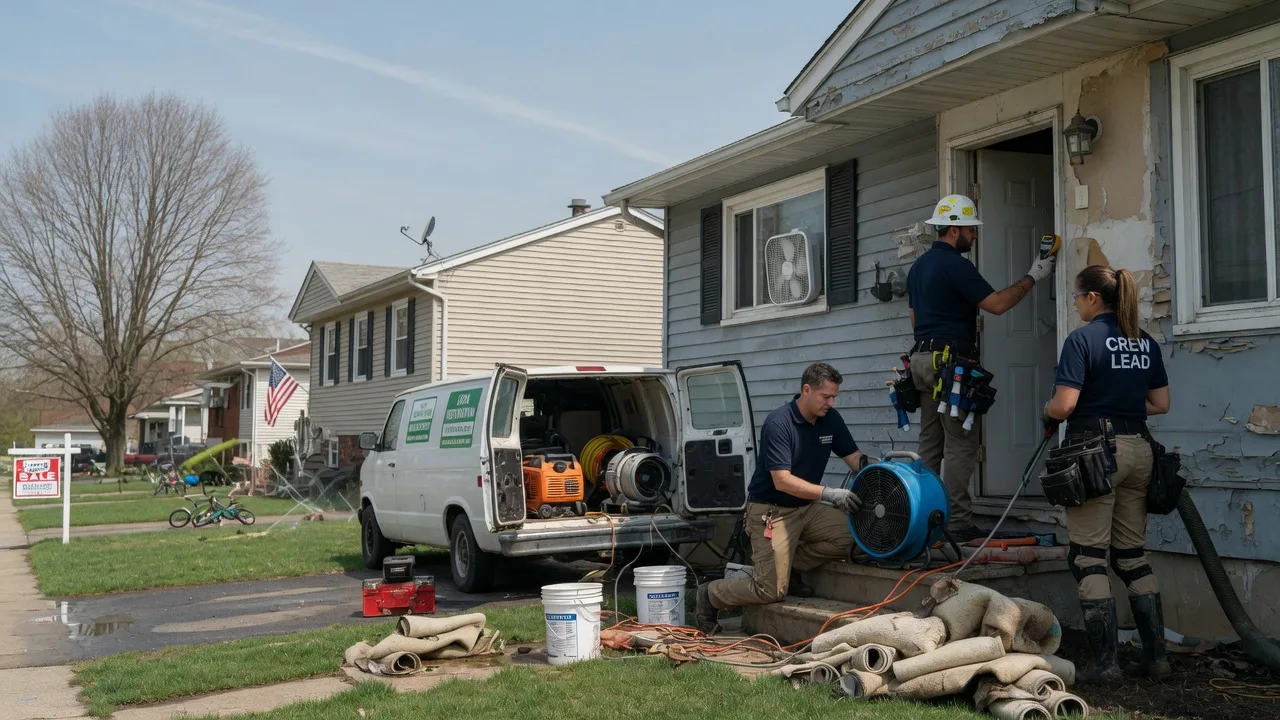 Flood Cleanup in Pinetown, NC near me
